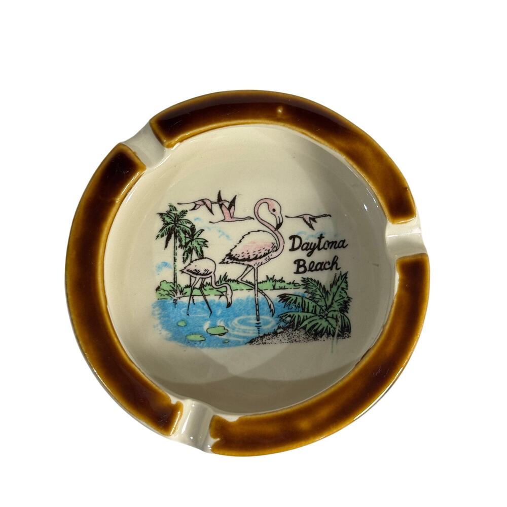 Vintage Daytona Beach Florida Ashtray Vintage